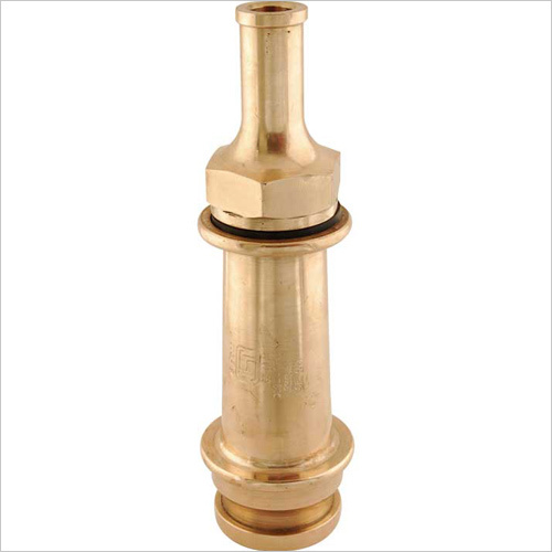 Short Branch, Gunmetal - Brass, 50mm Diameter, 150mm Length, 1.5" Threads | Durable, Reliable, Fire Hose Connection