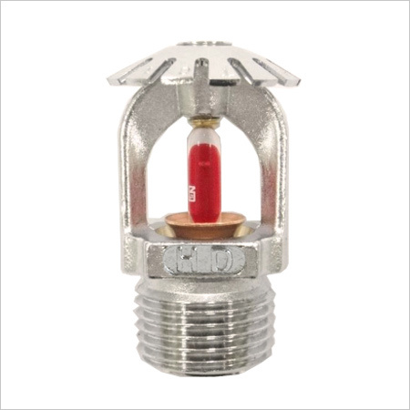 Conventional Sprinklers - Brass/Steel, 150mm, Silver, 80 L/min Flow Rate, Automatic Fire Suppression