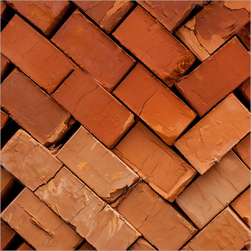 Red Bricks - Clay Material Strong & Weather-Resistant | Perfectly Shaped for Wall Stability and Construction Versatility