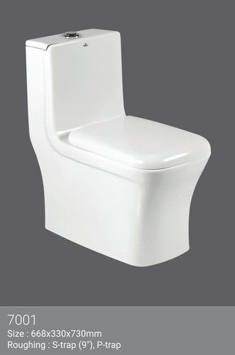 Square One Piece Water Closet