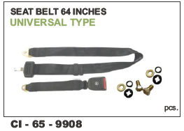 Seat Belt 64 Inch For Trucks, Buses Universal(Cinew) Vehicle Type: 4 Wheeler