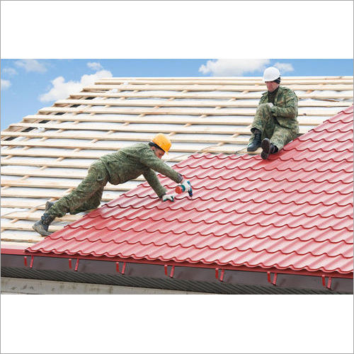 Color Steel Roofing Sheet Installation Service