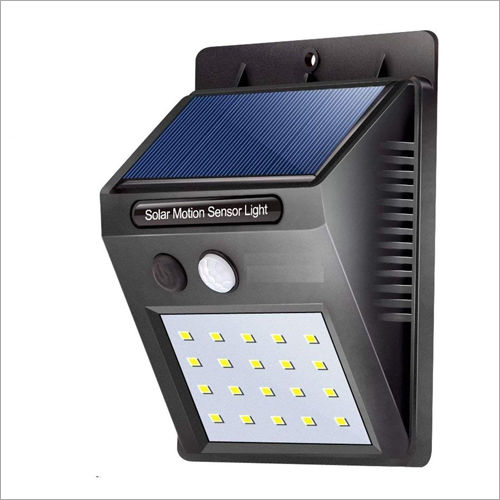 Black Solar Motion Light