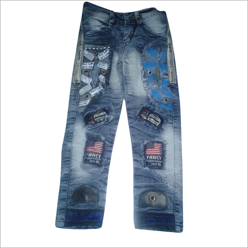 Available In Multicolour Boys Faded Jeans