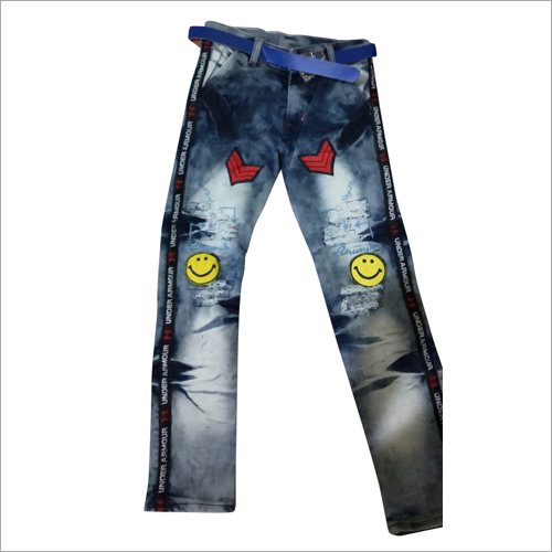 Available In Multicolour Fashionable Rugged Jeans