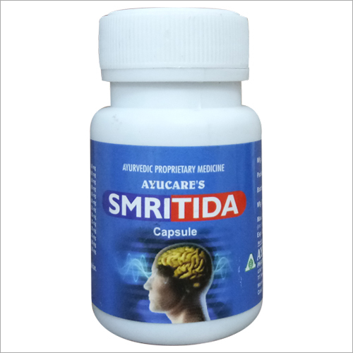 Ayurvedic Brain Tonic Smritida Capsule For Memory & Concentration