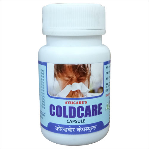 Ayurvedic Medicine For Cough Cold & Flu Coldcare Capsule