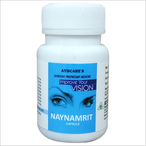 Ayurvedic Eye Care Tonic Naynamrit Capsule For Good Eyesight & Eye Protection