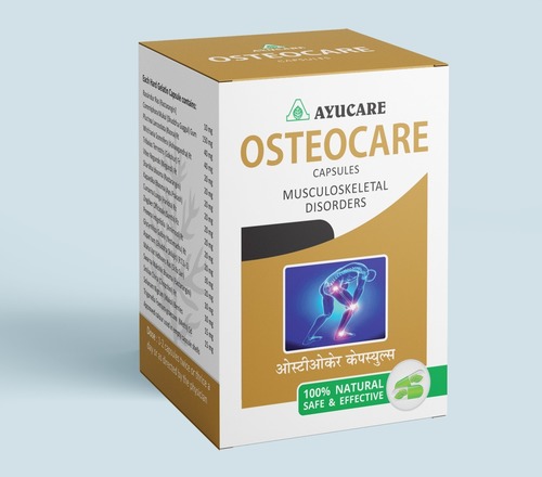 Ayurvedic Joint Pain Relief Capsule Osteocare Capsule For Rheumatoid Arthritis Cool & Dry Place