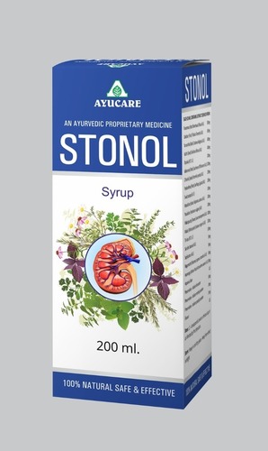 Ayurvedic Stone Remover Stonol Syrup For Urinary & Kidney Stone By AYUCARE PHARMACEUTICALS