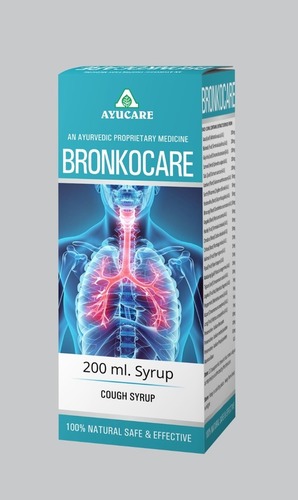 Ayurvedic Cough Syrup Bronkocare Syrup Age Group: For Children(2-18Years)