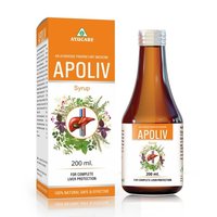 Ayurvedic Liver Tonic Apoliv Syrup For Jaundice & Liver Disorders