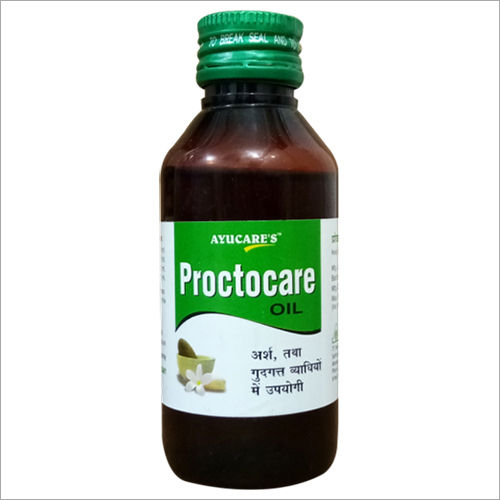 Ayurvedic Piles Oil Proctocare Oil Age Group: For Adults