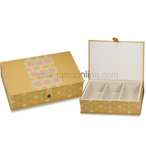 Gold Dry fruit Boxes