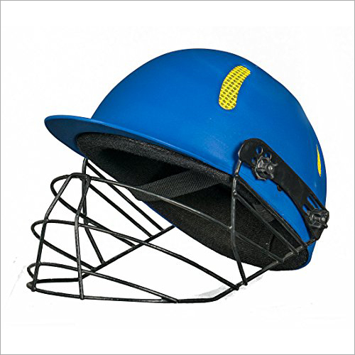 Blue Cricket Helmet