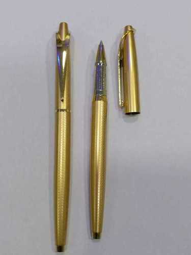 As Per Requirment Gold Plated Pen