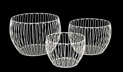 Metal Wire Storage Basket By JAI DESIGN COMPANY