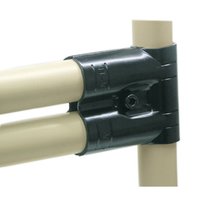 Pipe Metal Joints - Spcc Steel, 2.3mm-2.5mm Thickness | Customized Size & Shape, Black & Silver Finish