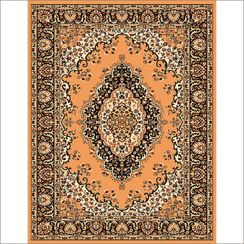 Maharaja 601 Gold Synthetic Carpet