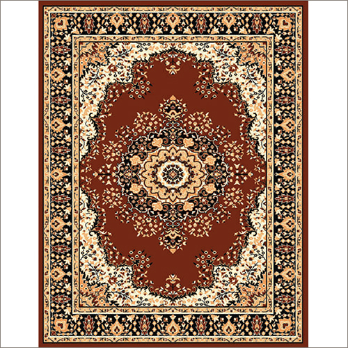 Maharaja 605 Coffee Synthetic Carpet