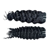 Double Machine Weft Curly Hair