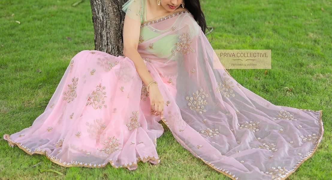 Pure Georget Sarees