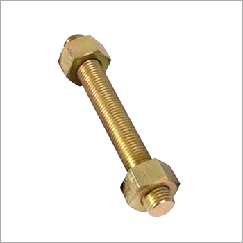 Yellow Zinc Stud Bolt Use: Industrial