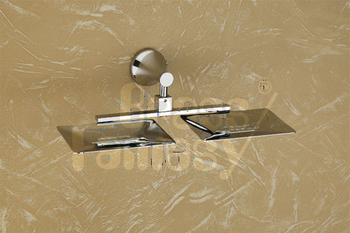 Brass Double Soap Dish Sheet