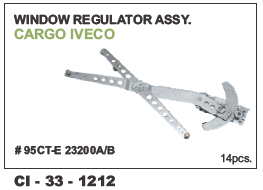 Window Regulator Assy cargo Iveco (cinew)