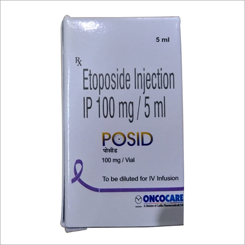 100mg-5ml Etoposide Injection By SAISMITA HEALTHCARE