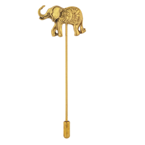 Golden Elephant  lapel pin