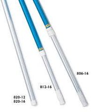 Telescopic Rods - Abs Material, 12 Feet Length, Blue And White Color | Versatile Pool Application, Lightweight And Durable Design