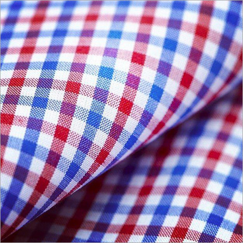 Cotton Check Shirting Fabric - Multicolor, Available in S, M, L, XL | Quick Dry, Washable, Soft Touch