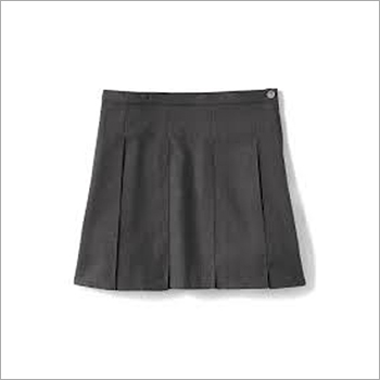 Girls Plain School Skirt