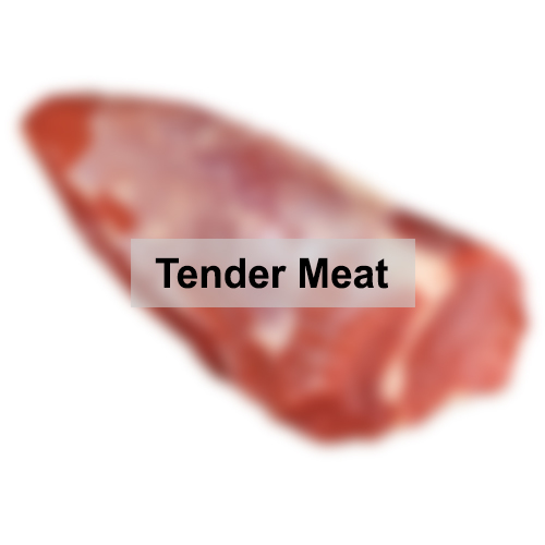 Frozen Tender Meat