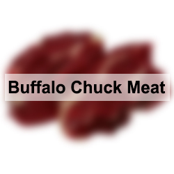 Buffalo Chuck Meat