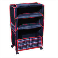 Multi Purpose Plastic Open Book Shelf