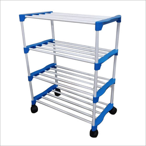 Multi Purpose Retro Four Shelf Rack