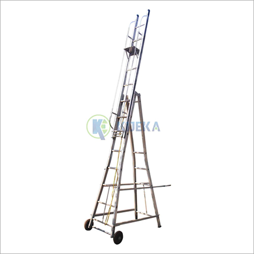 Wheeled Extension Ladder