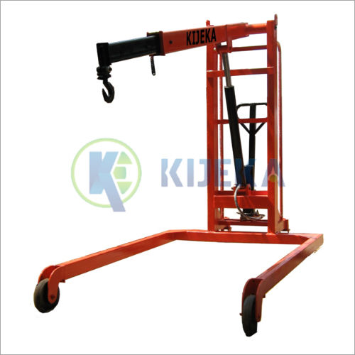 Mobile Floor Crane Load Capacity: 3000 Kilograms (Kg)