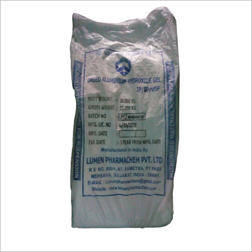 Dried Aluminium Hydroxide Gel Cas No: 142606-53-9