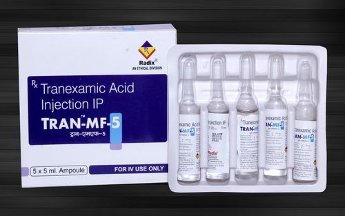 Tranexamic Acid 500 Mg Per 5 mL