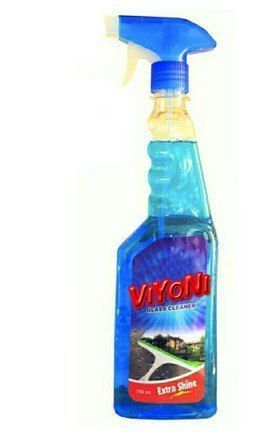 Glass Cleaner - Liquid Formula | Multipurpose Use for Microwaves, TVs, Mirrors, Refrigerators, Cars, and Kitchen Surfaces with Long Lasting Shine