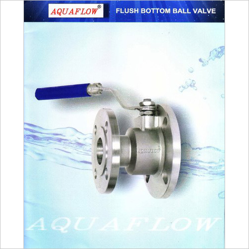 Aquaflow Flush Bottom Ball Valve Stainless Steel