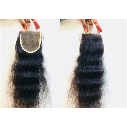 Black Natural Curly Lace Closure