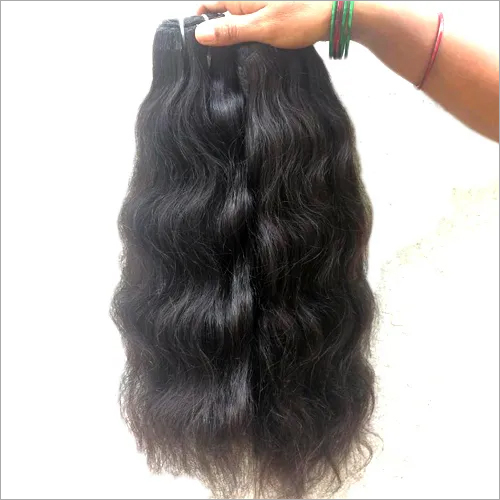 Indian Raw Machine Weft Hair Extensions
