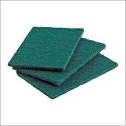 Nylon Green Sponge Scrub Pads - Nylon 10x15cm Green Medium Abrasiveness | Durable Reusable Versatile Cleaning