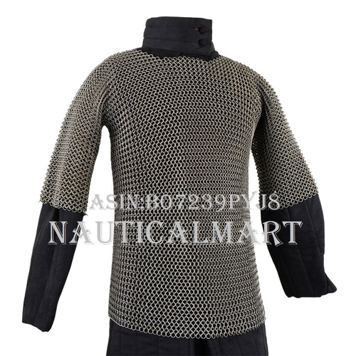 Nauticalmart Armor Chainmail Haubergeon - Butted High Tensile Wire Rings