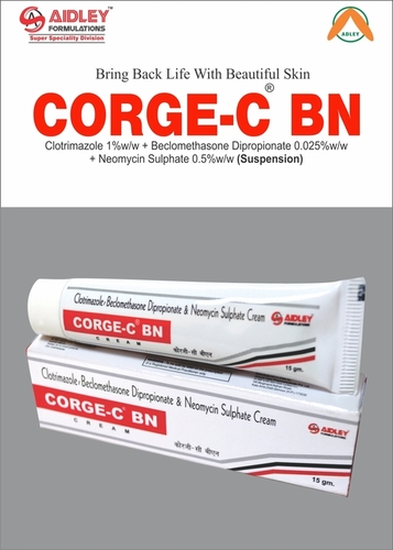 Beclomethasone Dipropionate 0.025% + Neomycin Sulphate 0.5% + Clotrimazole 1.00%