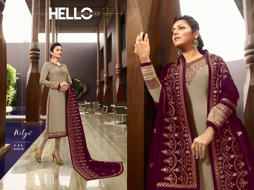 Grey Salwar Suit